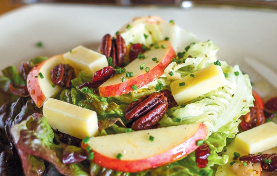 Boston Bibb Salad With Apple Cider Vinaigrette Recipe | Edible Rhody