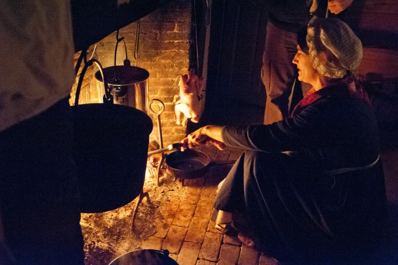 Hearth Cooking at Coggeshall Farm Museum in Bristol, RI
