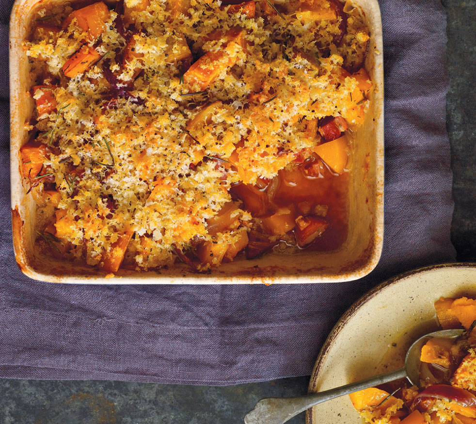 Oven Roasted Winter Squash with Pancetta and Rosemary | Edible Rhody