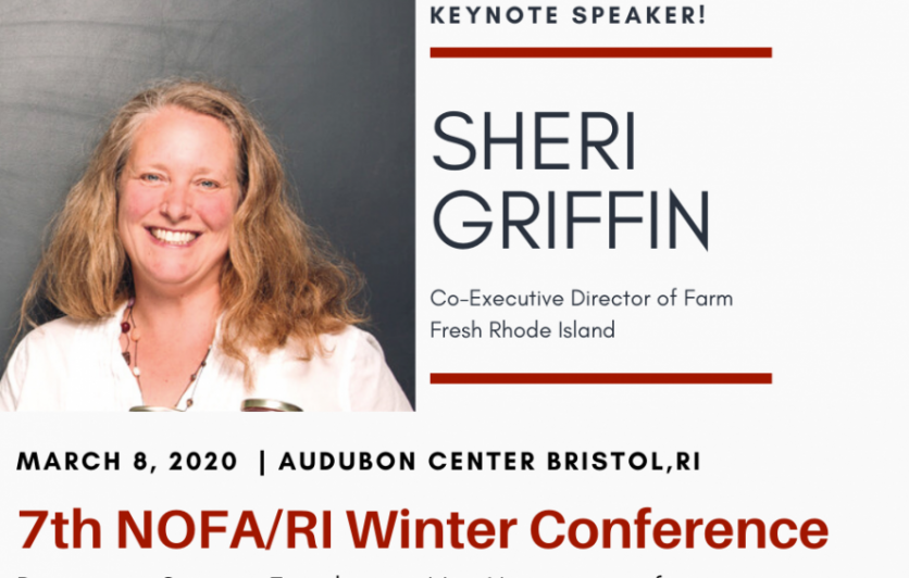 NOFA/RI Welcomes Keynote Sheri Griffin of Farm Fresh RI