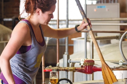 Michelle Kirms of Grey Sail Brewing Company