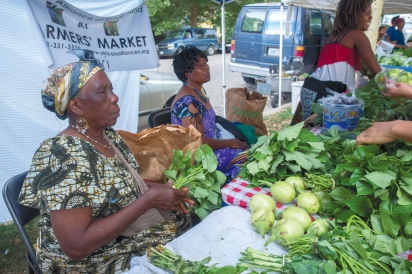 The African Alliance of Rhode Island at the Armory Farmers' Market